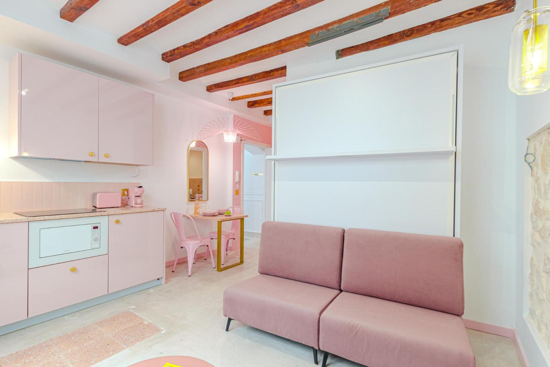 Glamorous Pink Studio In City Center Αλικάντε Εξωτερικό φωτογραφία